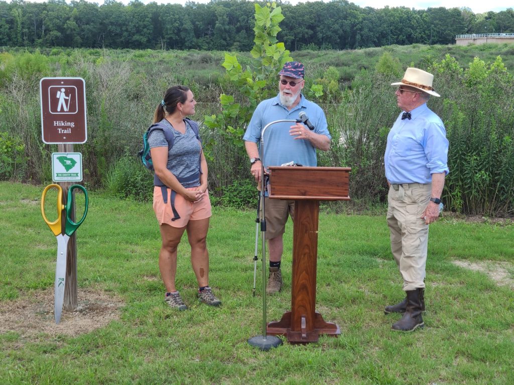 Opening ceremony of Camden Riverfront Environmental Park on the Chotty Trail