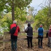 RiverLookOut People Looking Over Lake Wateree At Clemson Lloyd Property